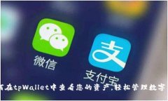 如何在tpWallet中查看您的资