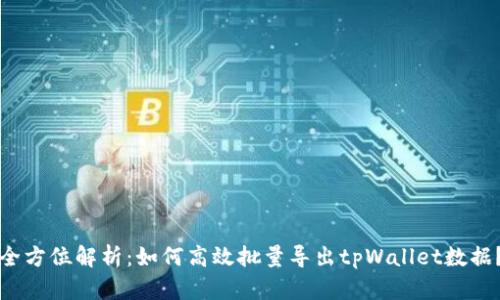 全方位解析：如何高效批量导出tpWallet数据？